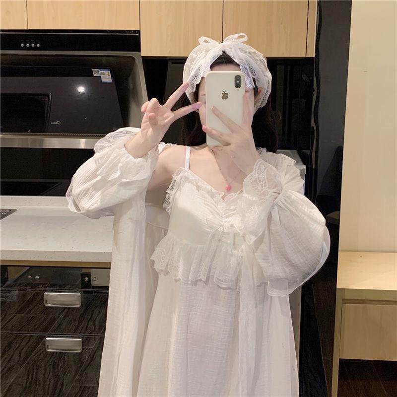 特大码300斤睡衣女春秋吊带睡裙睡袍套装胖mm200甜美家居服两件套,女士内衣/男士内衣/家居服,睡袍/浴袍,淘宝优惠券,粉丝福利购,淘宝优惠卷