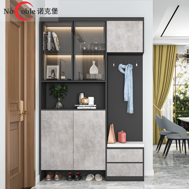 客厅鞋柜隔断玄关柜入户现代简约