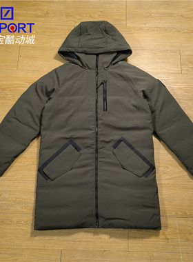 Reebok/锐步男子OW U DWN PRKA中长款保暖防风羽绒服外套 FT0680