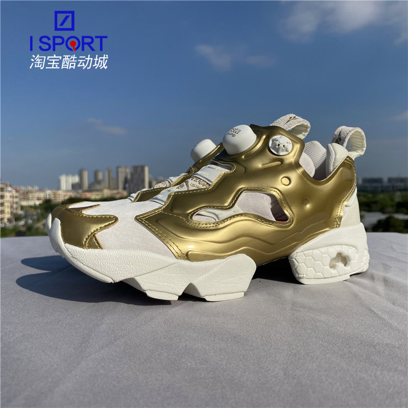 reebok锐步 instapump fury猪年限定陈伟霆同款充气跑步鞋 dv8272