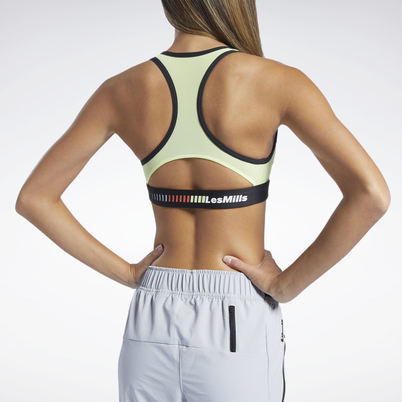 Reebok/锐步女子LM莱美健身训练宽边束带舒适运动内衣文胸 GV3461