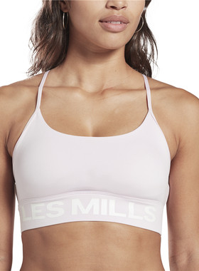 Reebok/锐步 女子LM TRI BackBra莱美训练健身运动内衣 FM7143