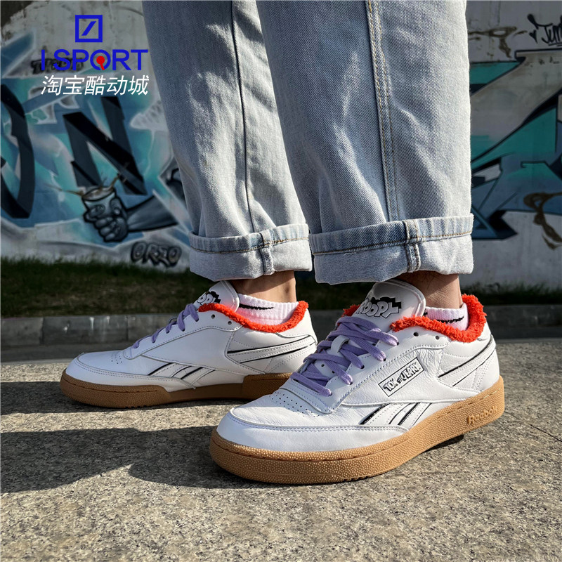 reebok锐步男联名潮流复古板鞋
