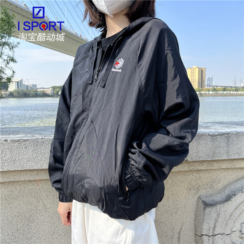 复古夹克外套Reebok运动休闲
