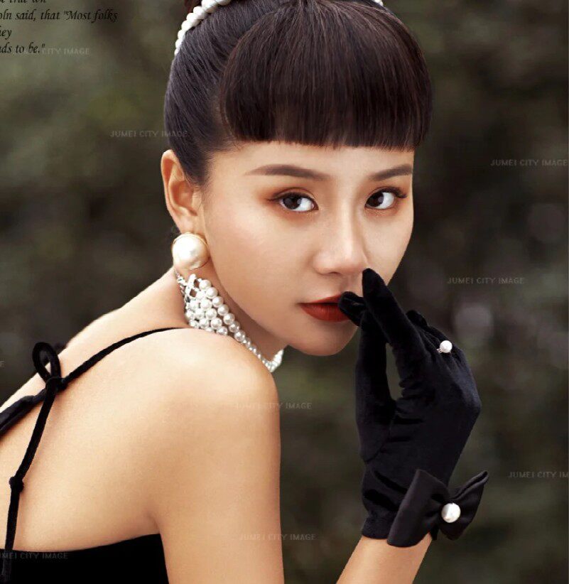 신부 장갑 웨딩 드레스 액세서리 짧은 골드 벨벳 가을 겨울 드레스 다목적 매칭 사진 장갑