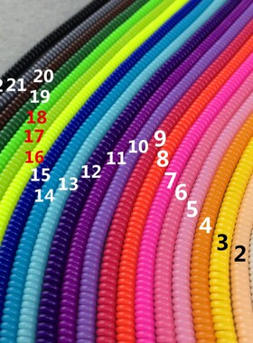 iphone苹果安卓创意数据线保护线耳机弹簧保护线 DIY电话保护线