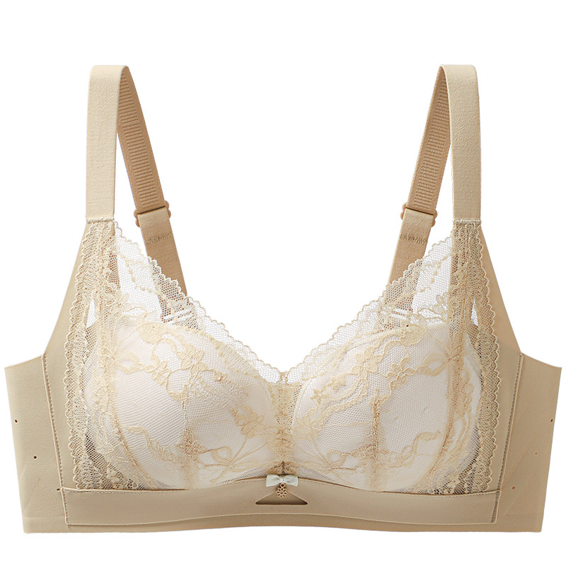 澳丽黛6891内衣女无侧骨无钢圈小胸聚拢收副乳调整型蕾丝文胸罩,女士内衣/男士内衣/家居服,文胸,淘宝优惠券,粉丝福利购,淘宝优惠卷