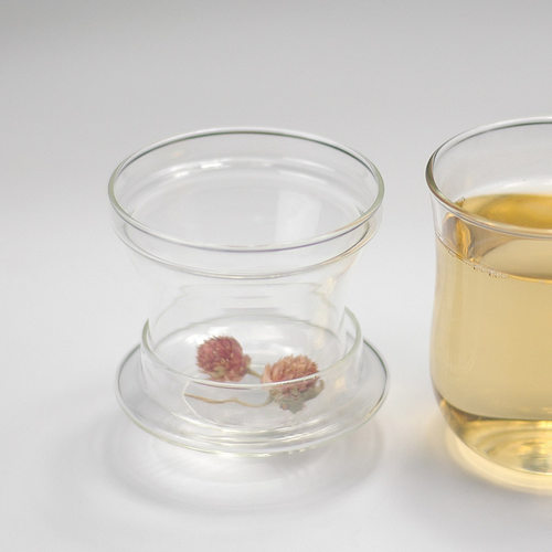 【特1】玻璃内胆盖子茶具配件壶盖子茶漏零配件过滤耐热玻璃茶滤