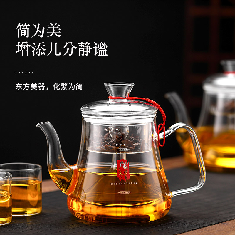 蒸煮加厚电磁炉耐热玻璃壶