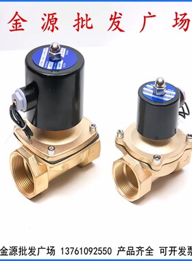 2W025-08 2W040-10 2W160-15 2W200-20 2W250-25常闭电磁阀水气液