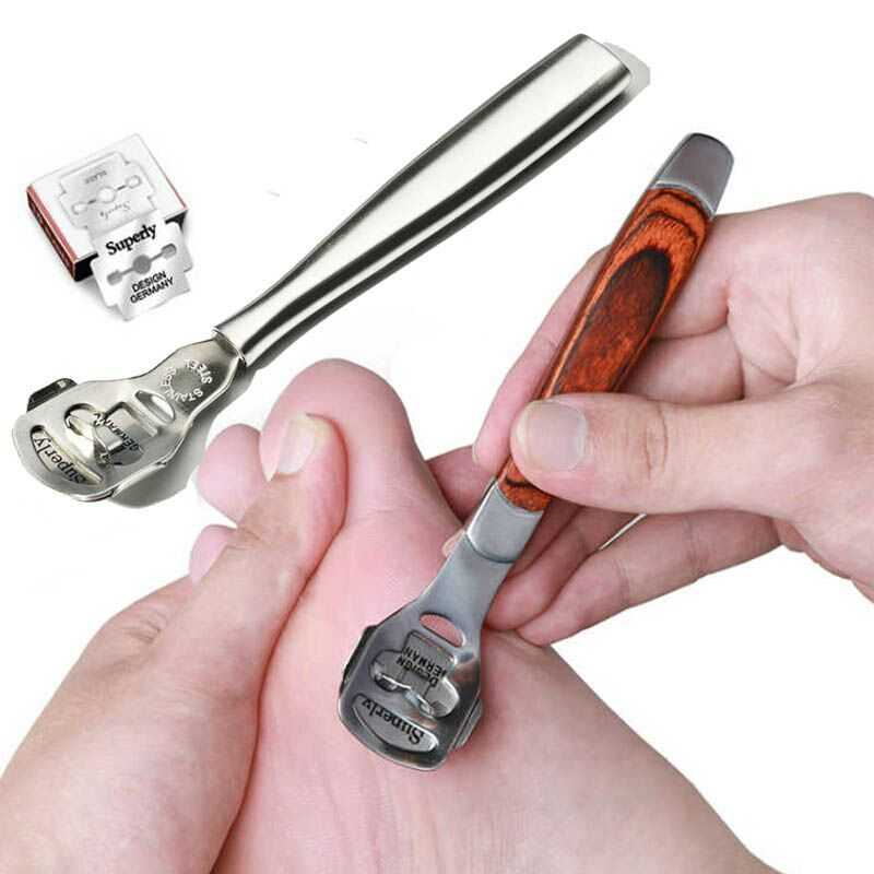 修脚刀去死皮老茧刮脚刀修脚器脚皮套装磨脚神器工具塑料修皮新刨