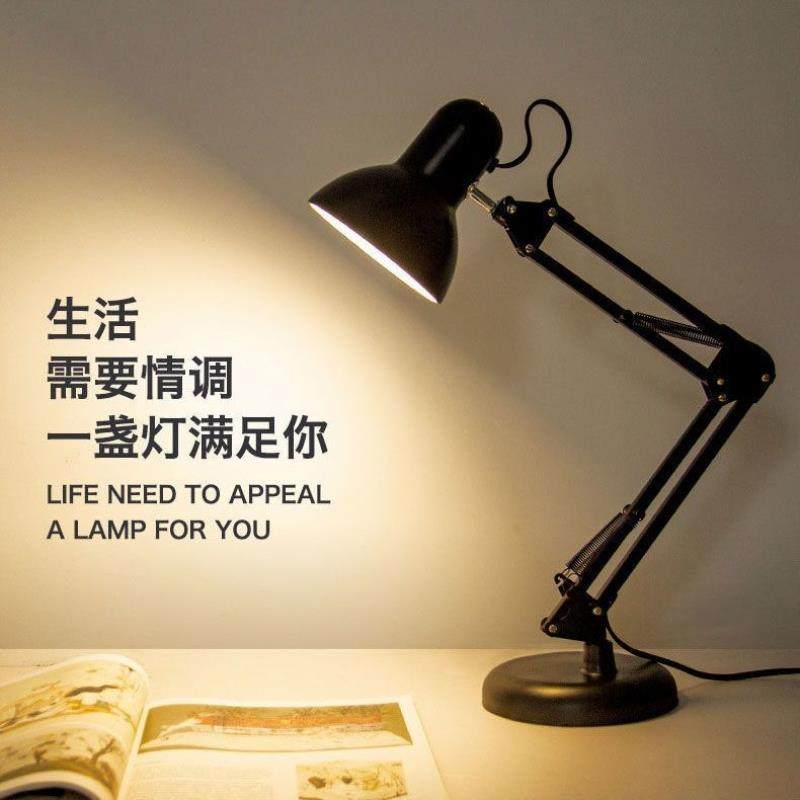 美甲补光LED台灯工作护眼绘图插电式折叠伸缩主播美颜直播补光灯