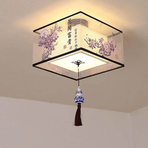 过道灯新中式走廊灯吸顶灯玄关灯创意灯具灯饰现代简约阳台灯灯具