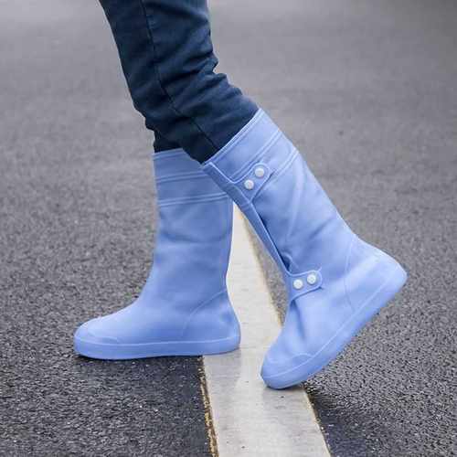 【防滑加厚耐磨】暴雨防雨鞋套高筒下雨天防水鞋套男女雨鞋套儿童