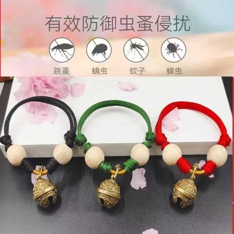 宠物驱虫项圈猫咪狗狗黄铜大铃铛泰迪金毛犬手工项圈防走失除跳蚤