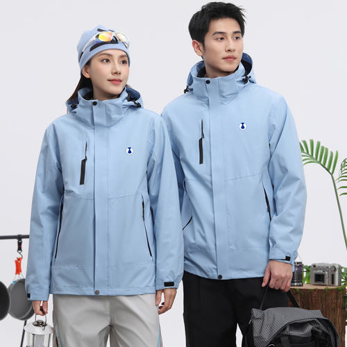 秋冬腾势汽车工作服冬季冲锋衣