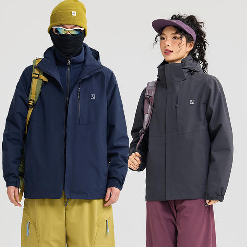 极氪汽车工作服冬季冲锋衣
