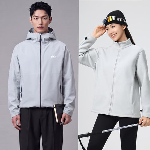 奇瑞风云汽车工作服摇粒绒冲锋衣