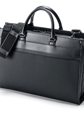 日本SANWA高级感高端耐用日式公文包14加厚双隔层单肩15.6女士手提拎公事商务笔记本电脑包16寸男水杯防泼水