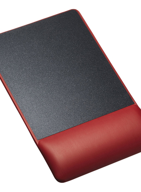 日本SANWA SUPPLY轻奢高级感皮质滑鼠鼠标垫人体工学护腕手托家用