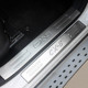 马自达CX 饰条脚踏板后备箱后护板 CX5改装 5门槛条迎宾踏板13 16款