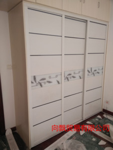 厂定制欧式木塑板移门 大平板衣柜门 衣帽间钛镁合金环保推拉门