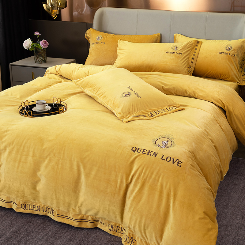 4珊瑚绒蓄热保暖轻奢北欧星晨