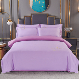 2023新款结婚庆床上用品床单被套罩四件套全棉纯棉高端家纺秋冬季