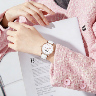 FILA斐乐手表女款初高中学生考试专用初中女生女孩石英表机械6811