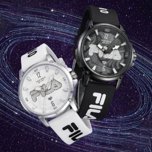 FILA斐乐学生手表潮流时尚初高中女生腕表只看时间石英表男生6801
