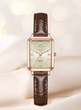 FILA斐乐复古轻奢女表腕表小众送女友礼物生日礼物送闺蜜6784DD