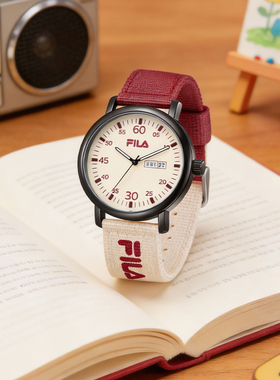 FILA斐乐手表女学生初高中新款女孩初中女生考试专用机械指针6835
