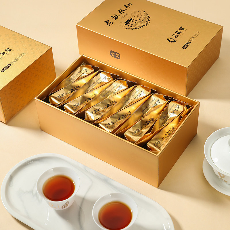 武夷星山语水仙茶叶老枞水仙96g 武夷岩茶大红袍乌龙茶 茶叶新茶