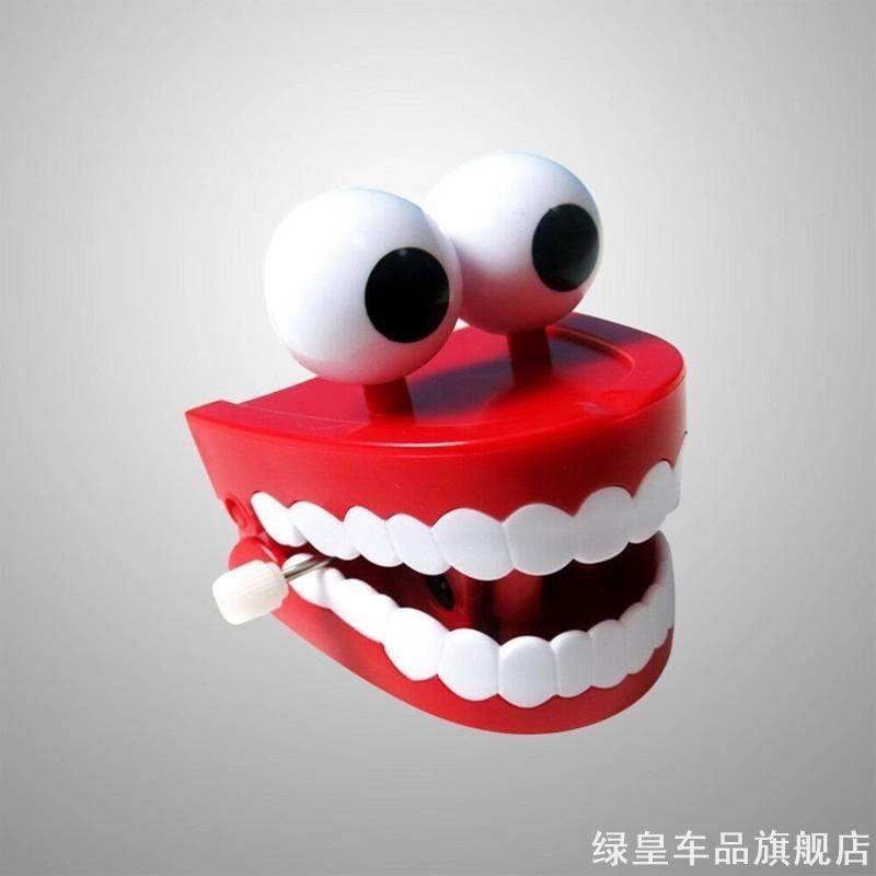 牙科口腔饰品儿童玩具牙齿模型跳跳牙假牙模型牙齿形状蹦蹦牙