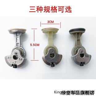 单双缸气密车载机芯打气泵钢圈充气泵活塞杆轮胎电动车皮碗车用