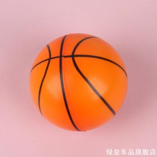 6cm迷你小篮球篮球板小篮球架球框球感训练球解压海绵弹力球吸盘