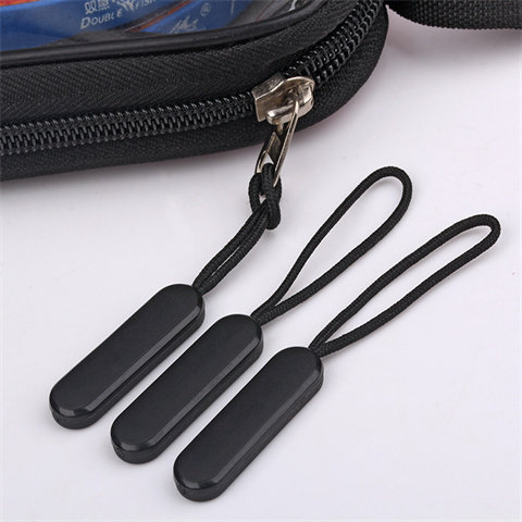 拉链头拉链扣挂件尼龙拉链拉片背书可拆卸挂绳户外辅料挂饰DIY