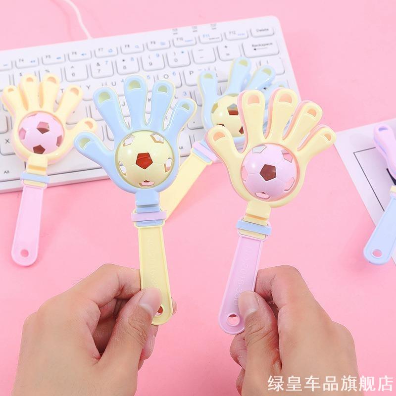 手掌拍鼓掌拍拍拍手手摇铃铛婴儿小手拍拍器儿童听觉视觉训练