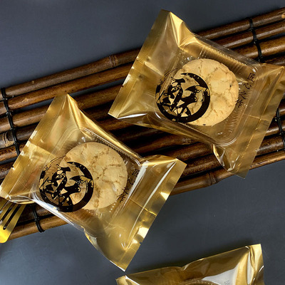 华信天诚 酥饼包装袋手工中式糕点桃酥杏仁酥蝴蝶酥独立机封袋子