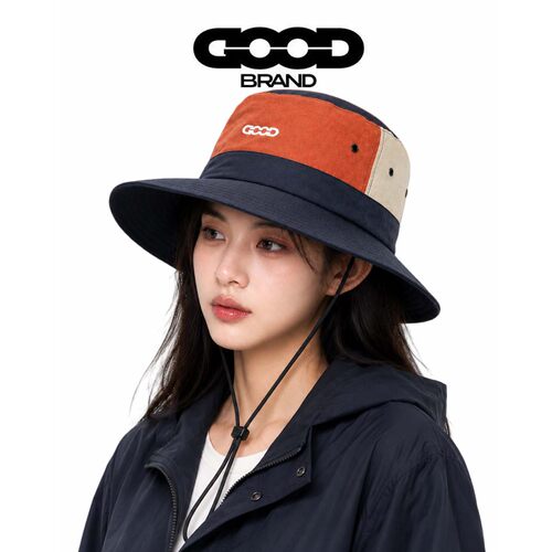 【正品直售】GOOD BRAND新款夏季遮阳帽户外钓鱼透气可折叠帽男女
