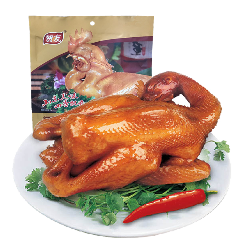 德州脱骨山东卤味熟食真空鸡肉