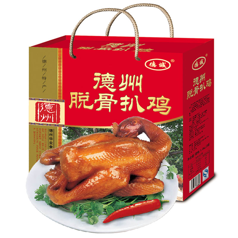 礼盒德州五香脱骨年货鸡肉熟食