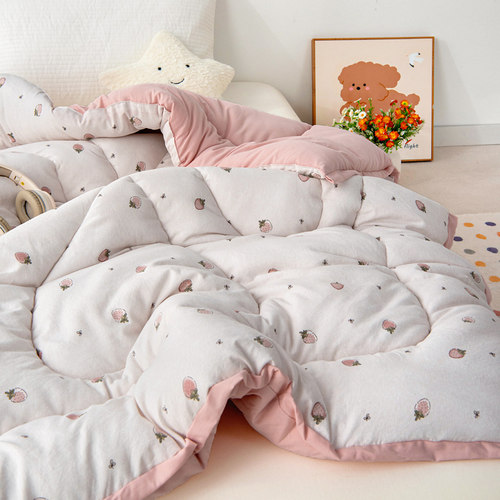 儿童春秋被冬被婴儿被子A类超柔保暖幼儿园被子被芯