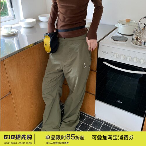 户外防水防风加绒保暖休闲裤女
