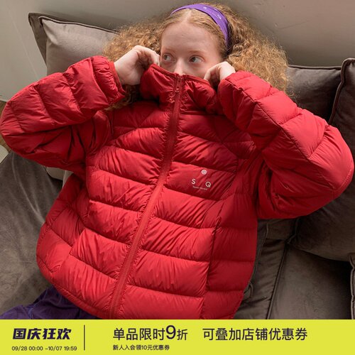 保暖防寒排骨连帽羽绒服内胆外套