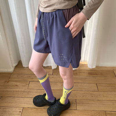 户外速干防泼水显瘦撞色女短裤