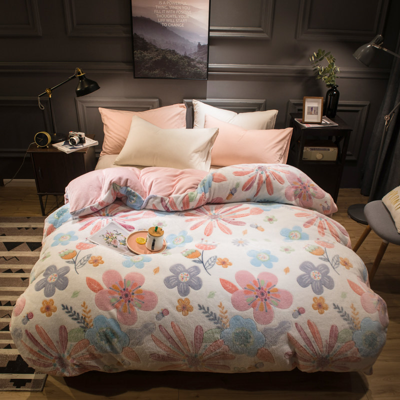 沃爾夢法萊絨被套單件冬天單人學生宿舍珊瑚絨被套法萊絨雙人被罩在類目 牀上用品, 被套中 - 來自Buy2taobao.com提供專業的淘寶代購服務