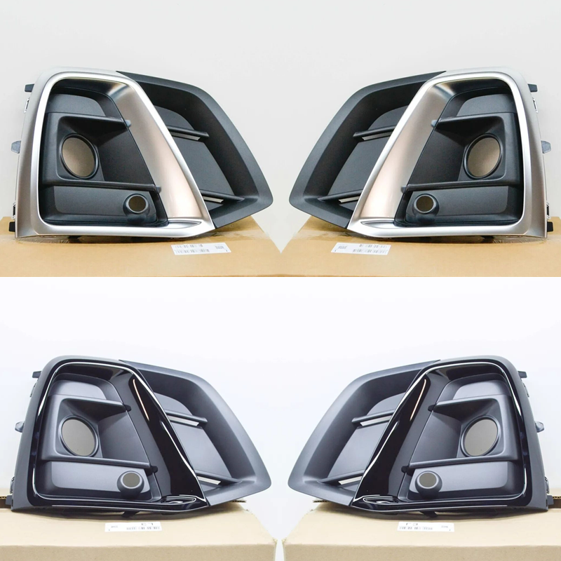 SQ5雾灯框银色饰框黑色下网格栅