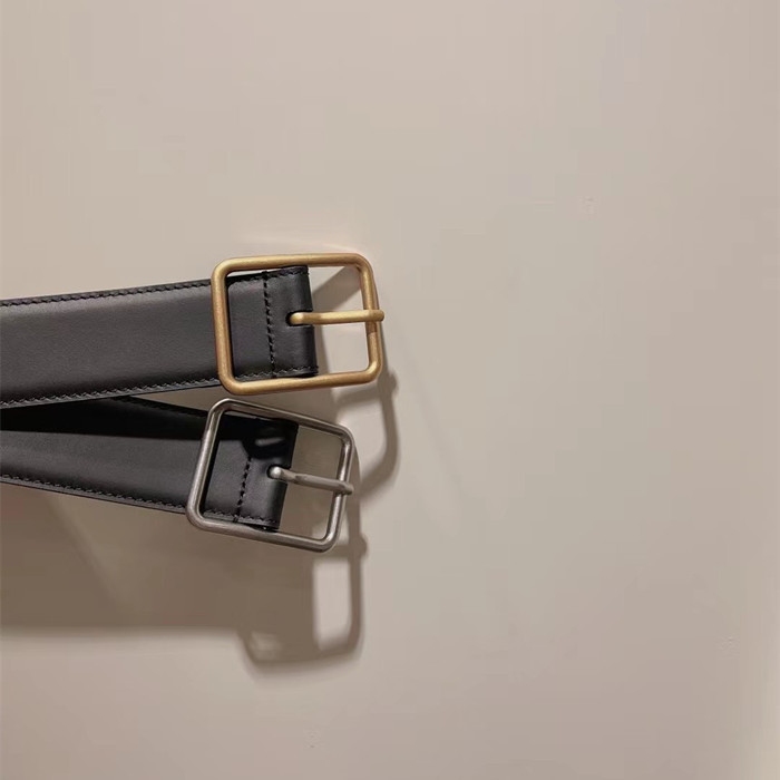 真皮男款皮带高端简约百搭款腰带