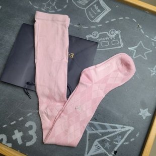 E-landkids 依恋童装配饰 女童春秋款 袜子 暗格纹 英伦风 连裤袜